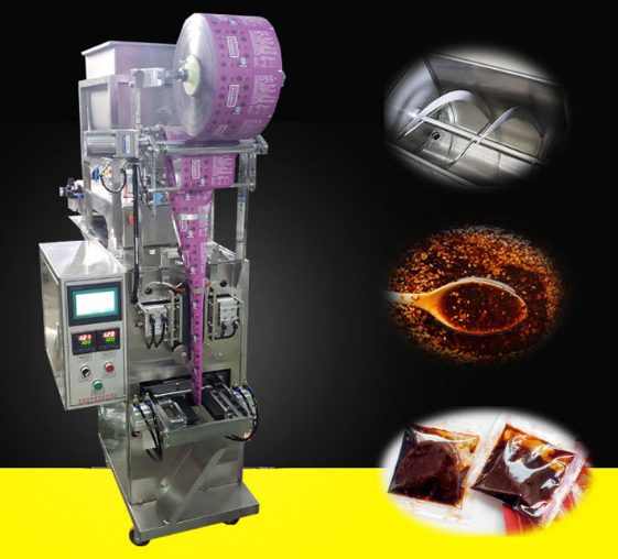 涼皮調(diào)料汁辣椒油小袋自動包裝機(jī)