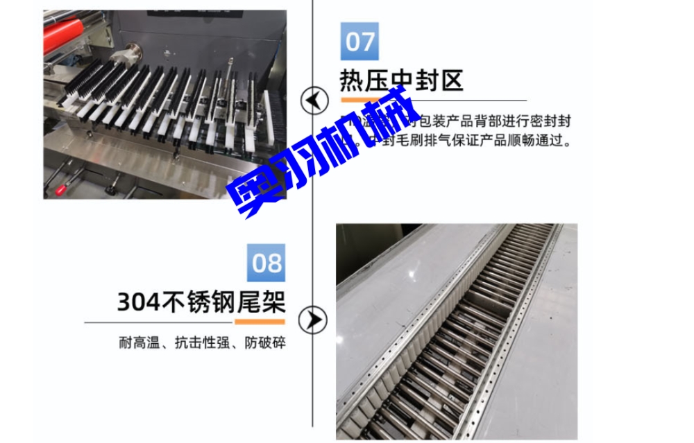 AY-600D包子饅頭自動枕式包裝機_http://www.chinabrita.com_全自動枕式包裝機系列_第8張