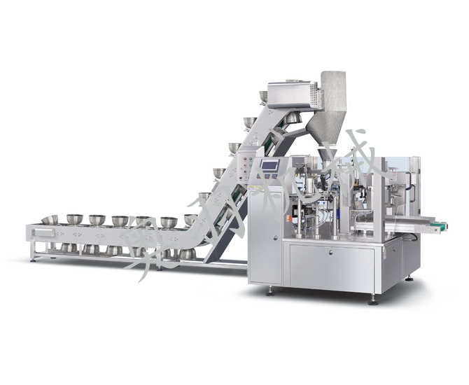 速食包料理包給袋式自動(dòng)包裝機(jī)